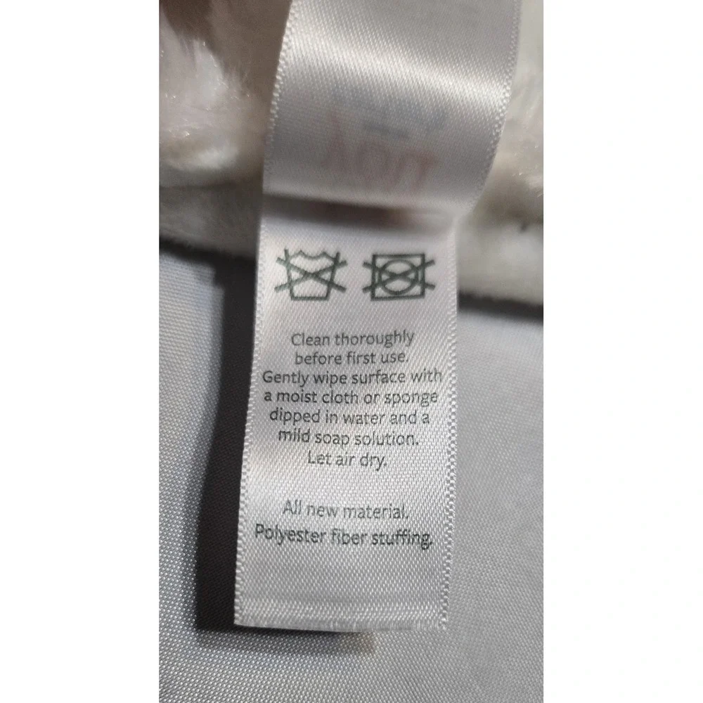 Carters Just One You Grey White Bear Print Lovey 13